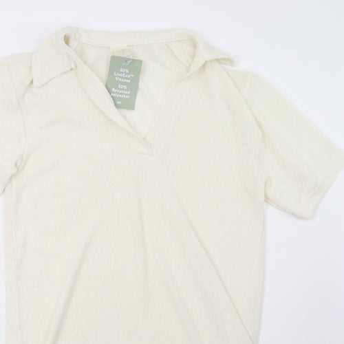 H&M Womens White   A-Line  Size S