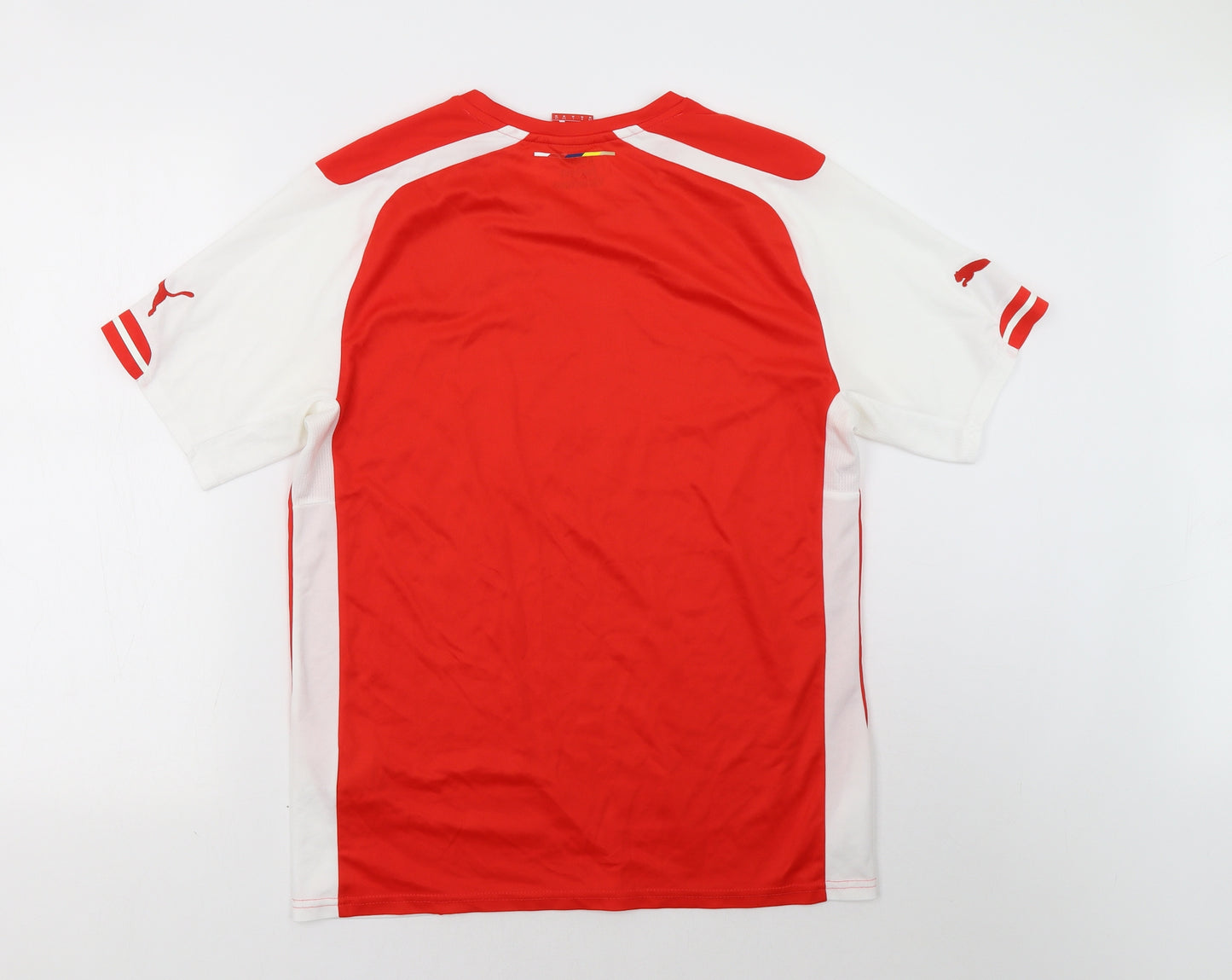 PUMA Mens Red   Basic T-Shirt Size M  - arsenal football