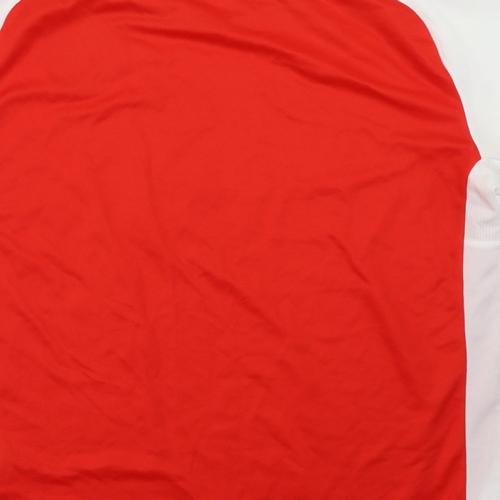 PUMA Mens Red   Basic T-Shirt Size M  - arsenal football