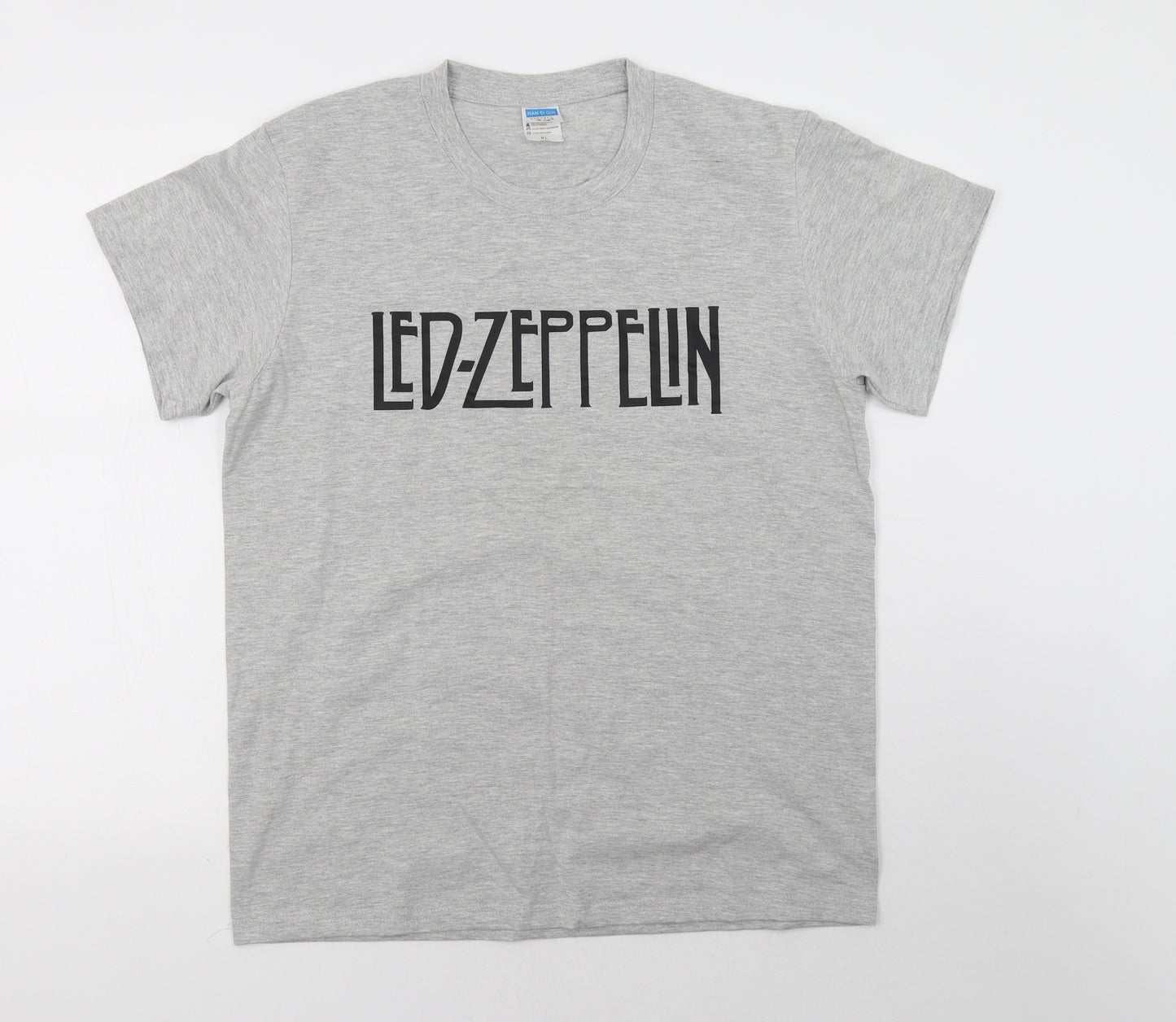 han si qin Mens Grey    T-Shirt Size XL