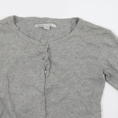 Old Navy Womens Grey   Cardigan Jumper Size M