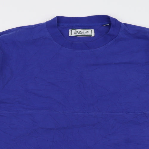 raja Womens Blue   Pullover Sweatshirt Size M