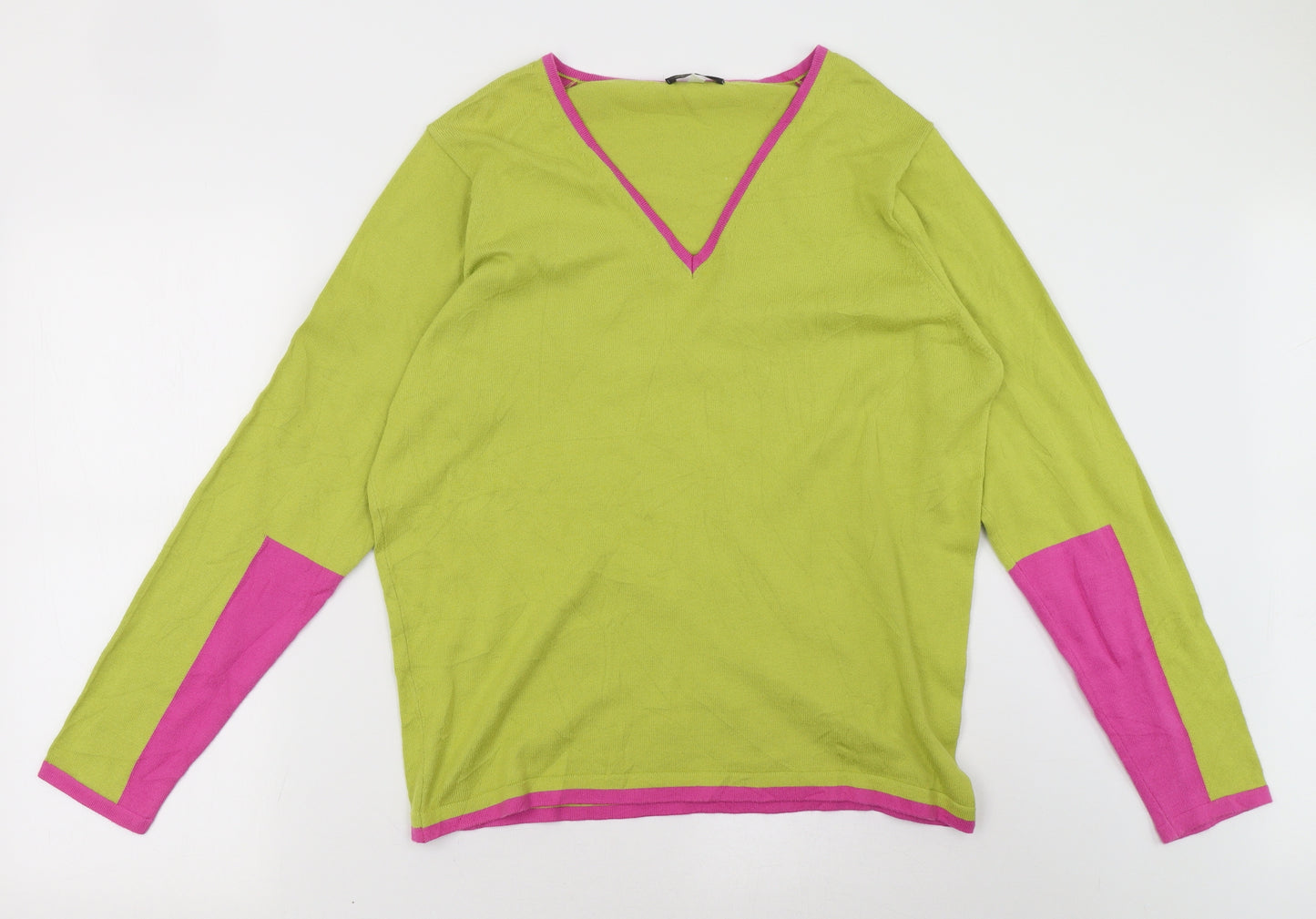 Holland Womens Green   Pullover Sweatshirt Size M