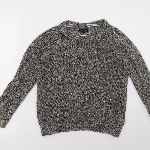 Topshop Womens Brown   Pullover Sweatshirt Size 6