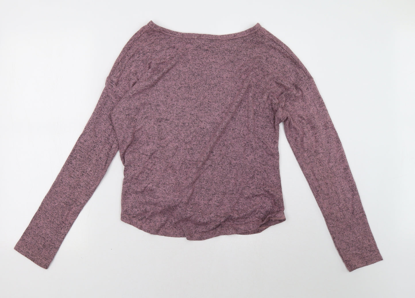 moral fiber Womens Purple   Pullover Sweatshirt Size L
