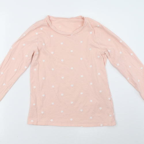 George Girls Pink Polka Dot   Pyjama Top Size 12 Years