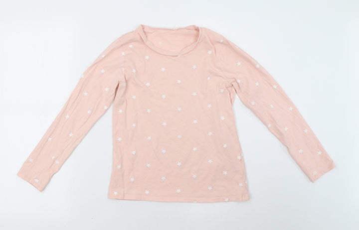 George Girls Pink Polka Dot   Pyjama Top Size 12 Years