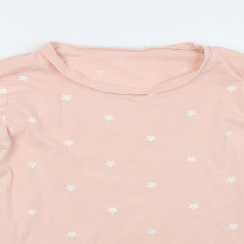 George Girls Pink Polka Dot   Pyjama Top Size 12 Years