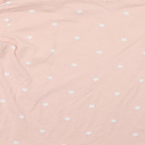 George Girls Pink Polka Dot   Pyjama Top Size 12 Years