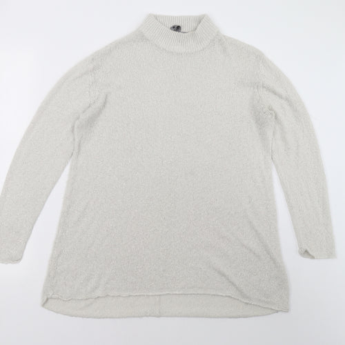 H&M Womens Beige   Pullover Sweatshirt Size M