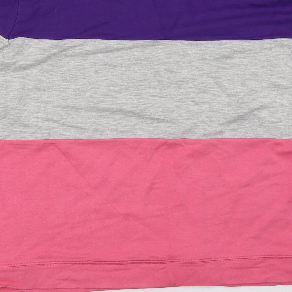 Oasis Womens Pink   Pullover Sweatshirt Size M