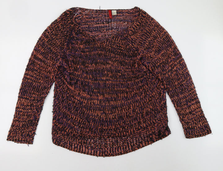H&M Womens Pink Pullover Sweatshirt Size L