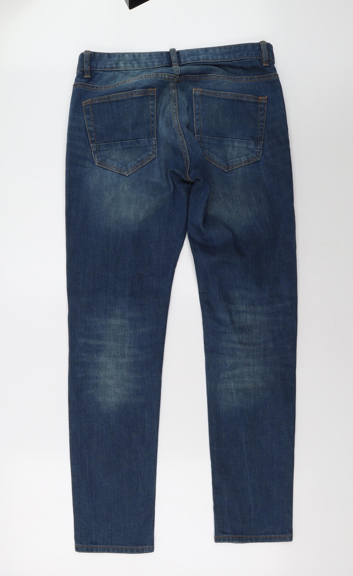 NEXT Mens Blue   Straight Jeans Size 32 L31 in