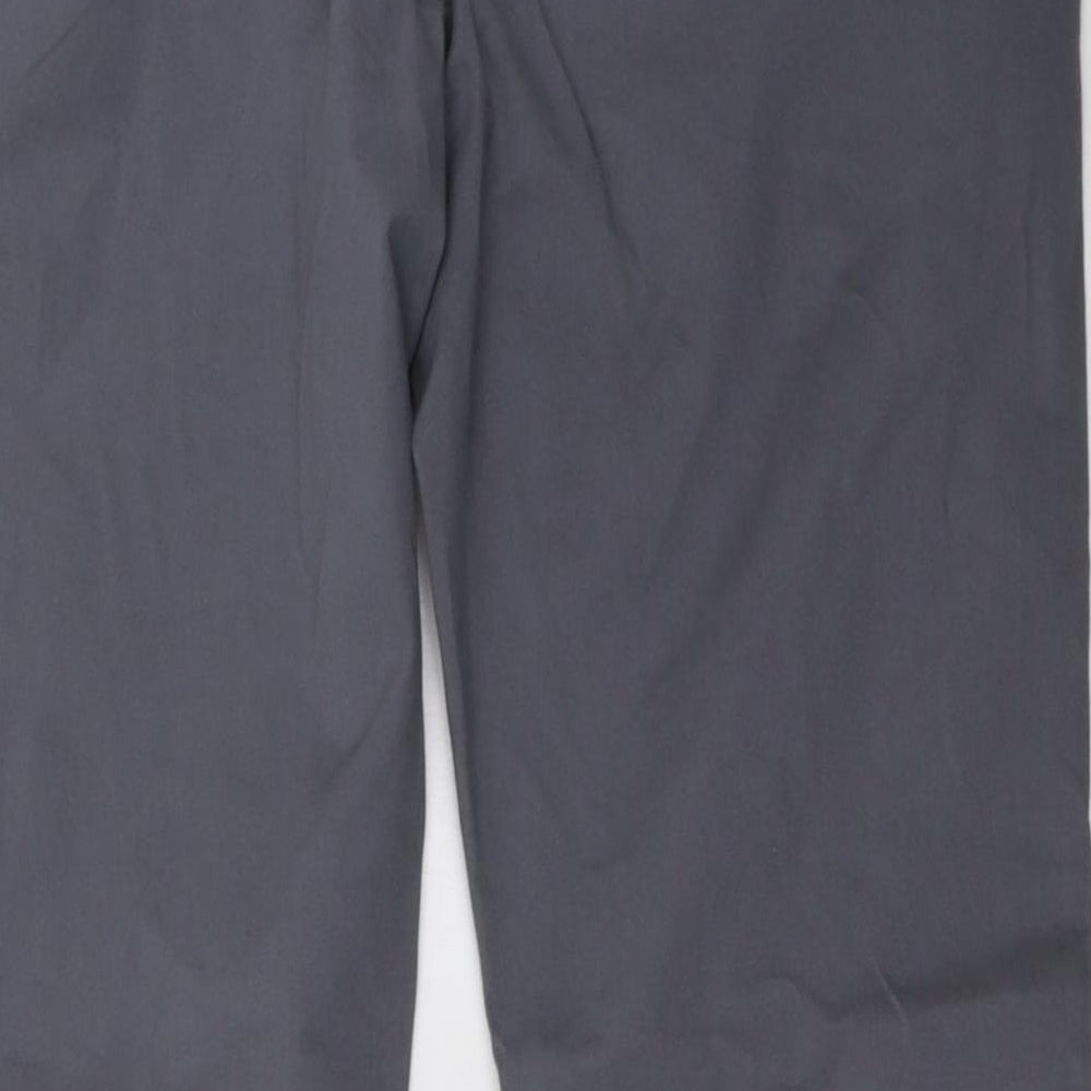 Admiral Mens Grey   Chino Trousers Size 36 L32 in