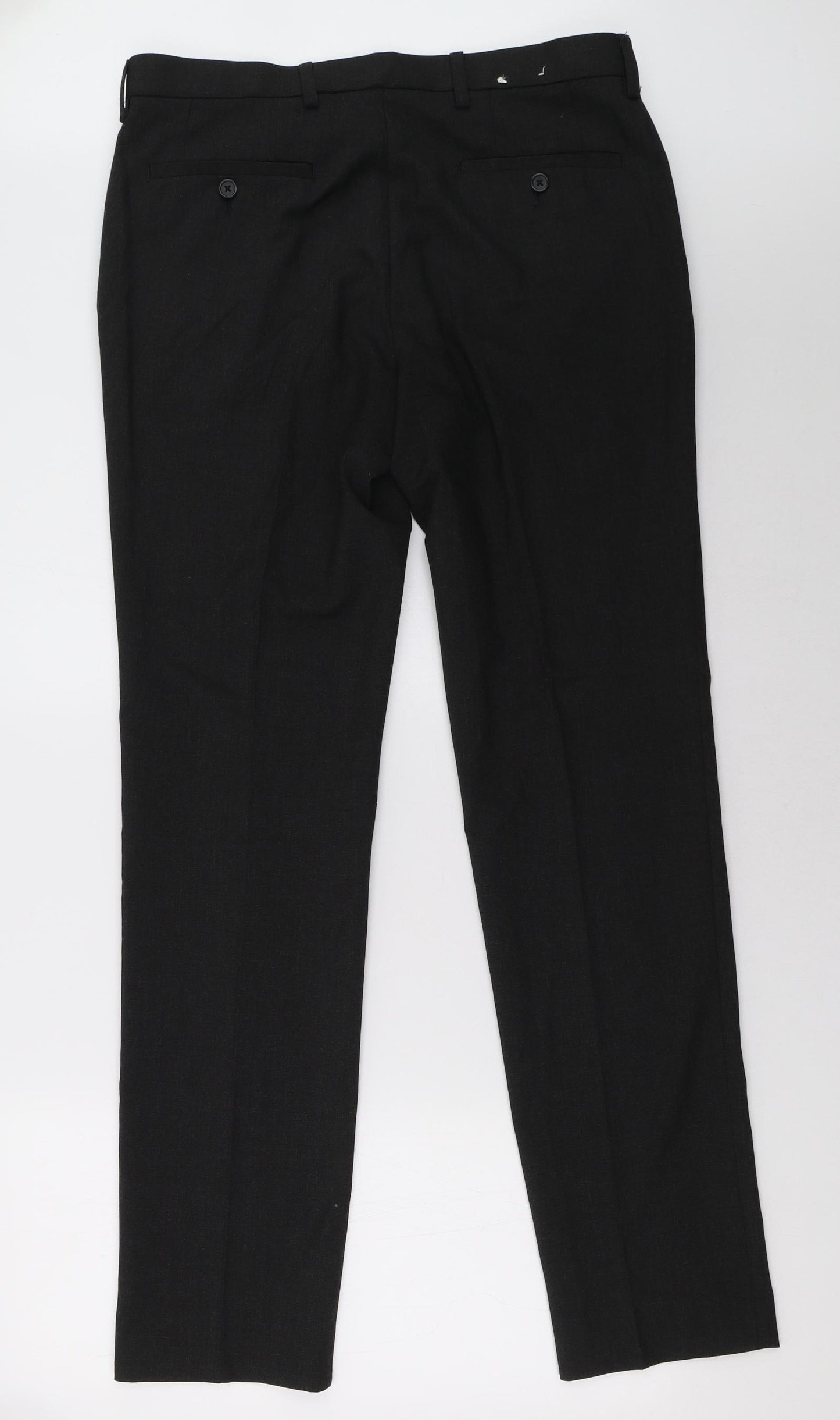 NEXT Mens Black   Trousers  Size 34 L33 in