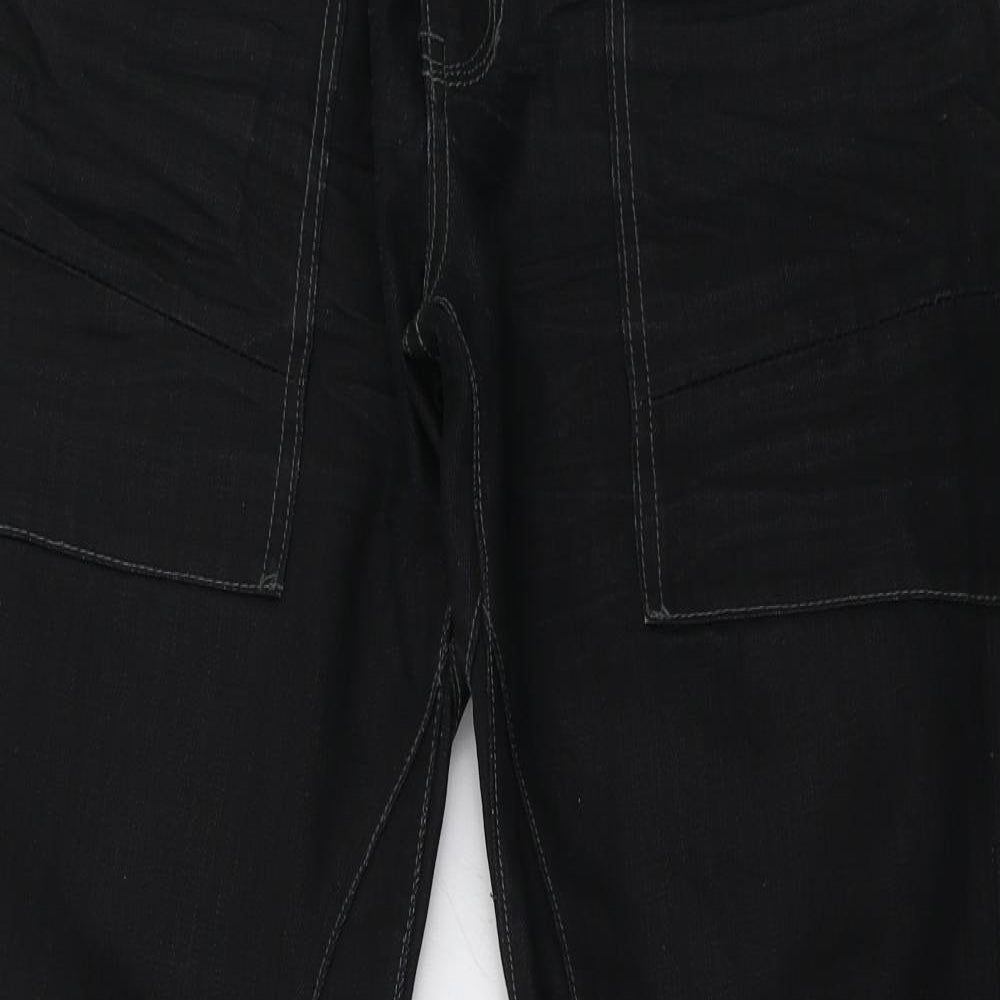 damages Mens Black   Straight Jeans Size 34 L34 in