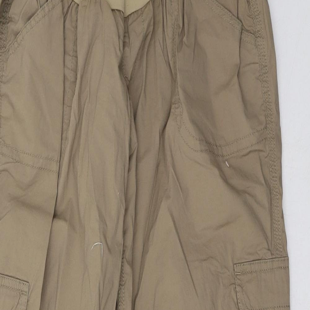 Motherhood Womens Beige   Cargo Trousers Size L L32 in