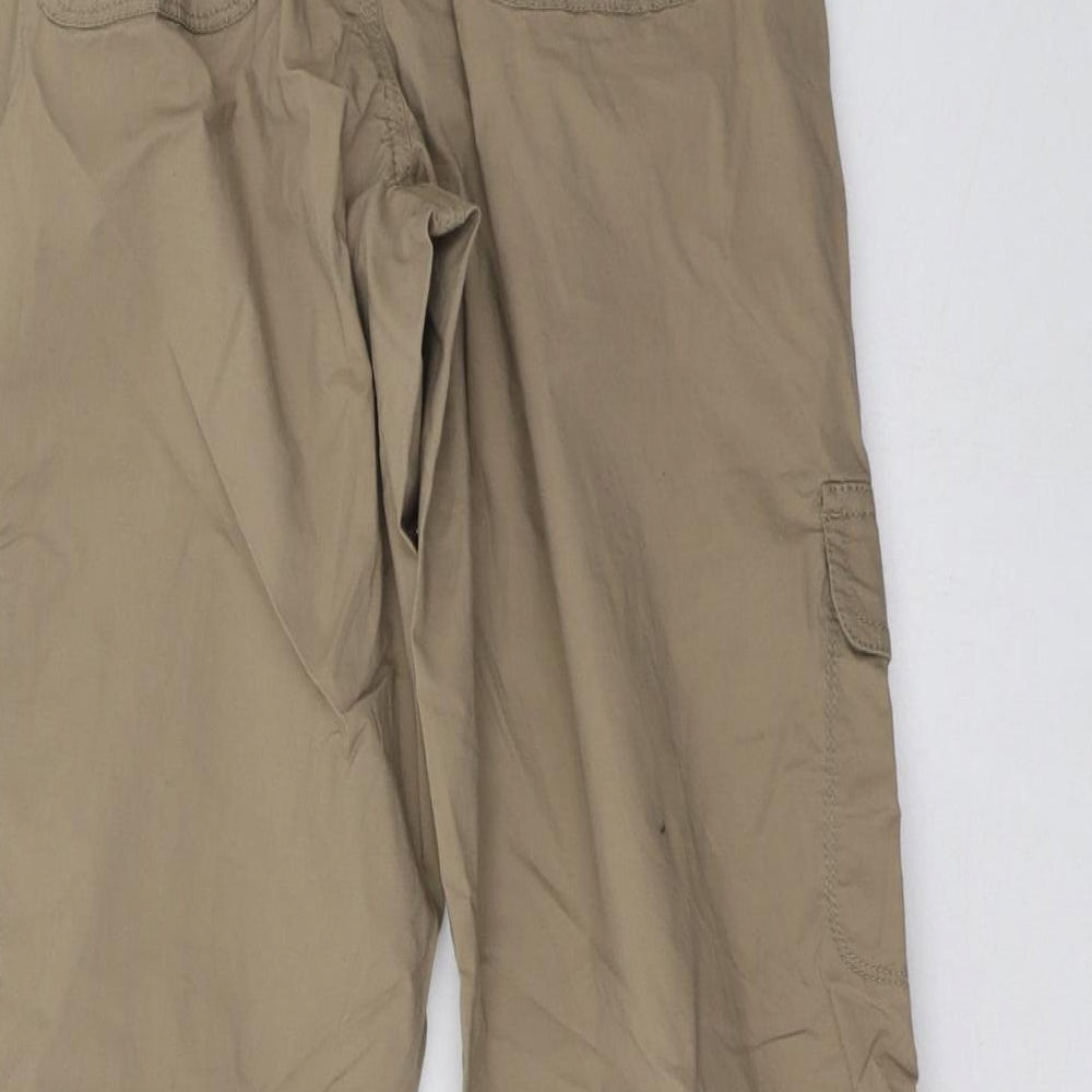 Motherhood Womens Beige   Cargo Trousers Size L L32 in