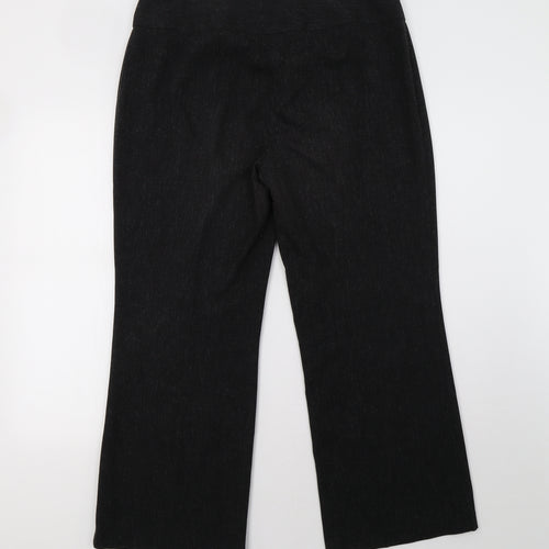 Marks and Spencer Womens Black   Trousers  Size 14 L29 in