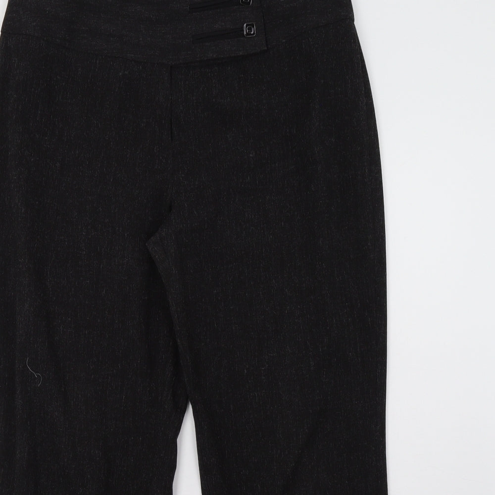 Marks and Spencer Womens Black   Trousers  Size 14 L29 in