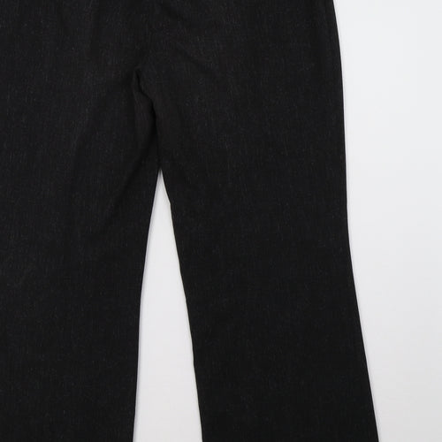 Marks and Spencer Womens Black   Trousers  Size 14 L29 in
