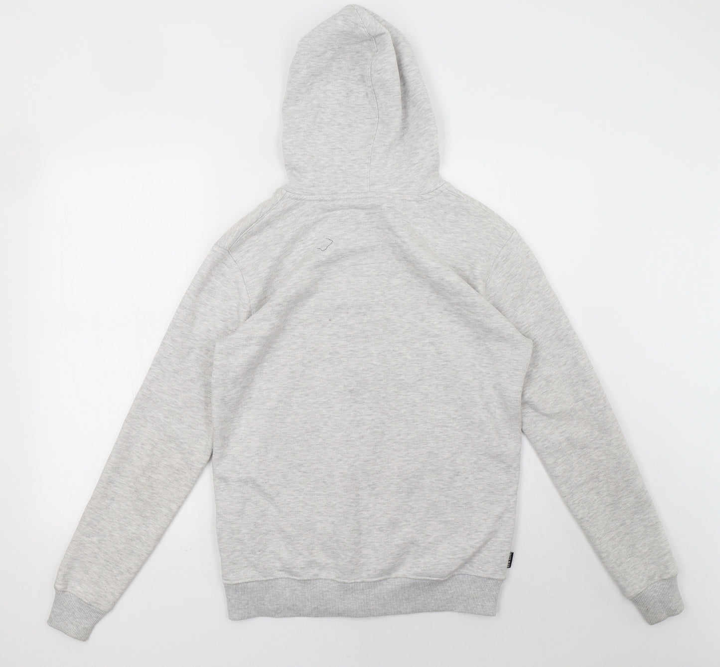 Gym King Mens Grey   Full Zip Hoodie Size M