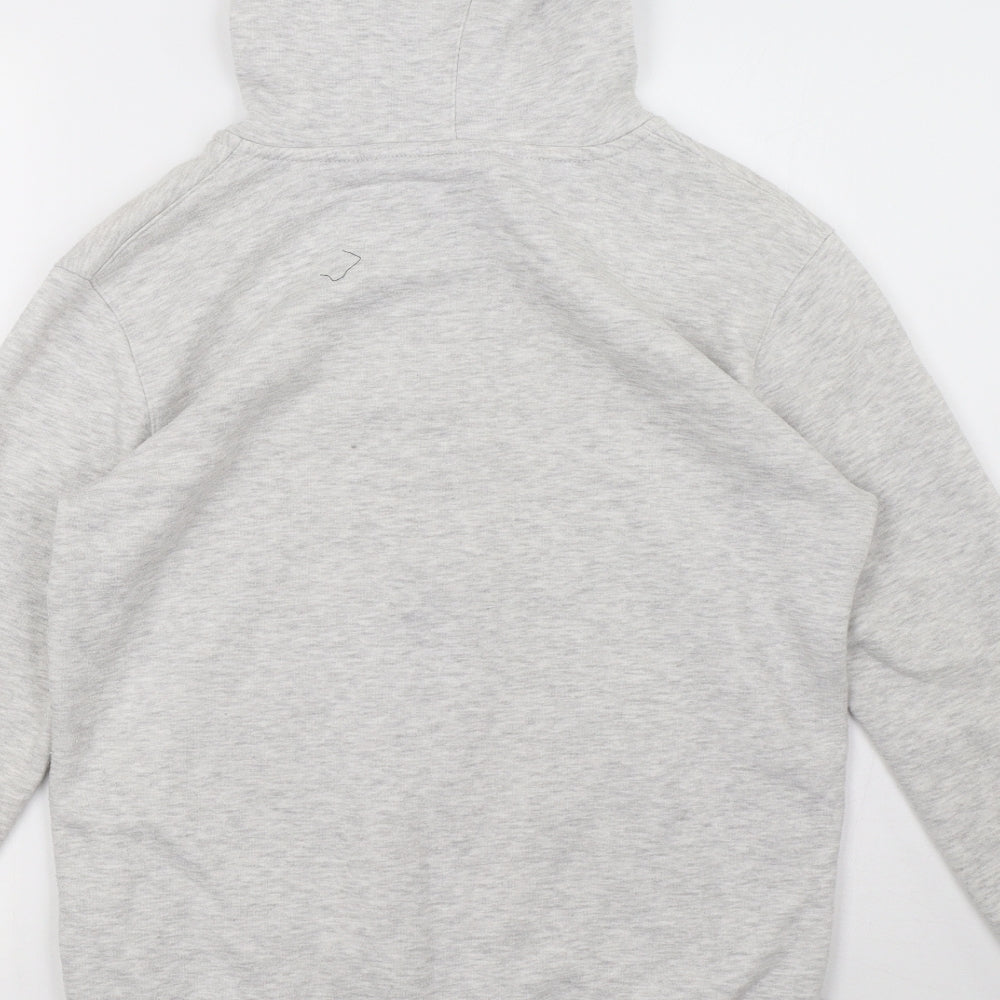 Gym King Mens Grey   Full Zip Hoodie Size M