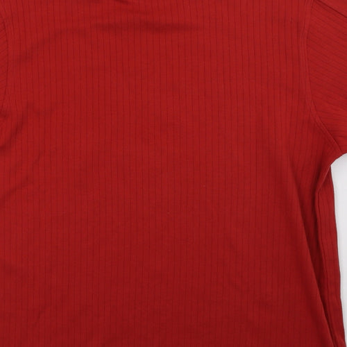 West Rock Mens Red    T-Shirt Size M