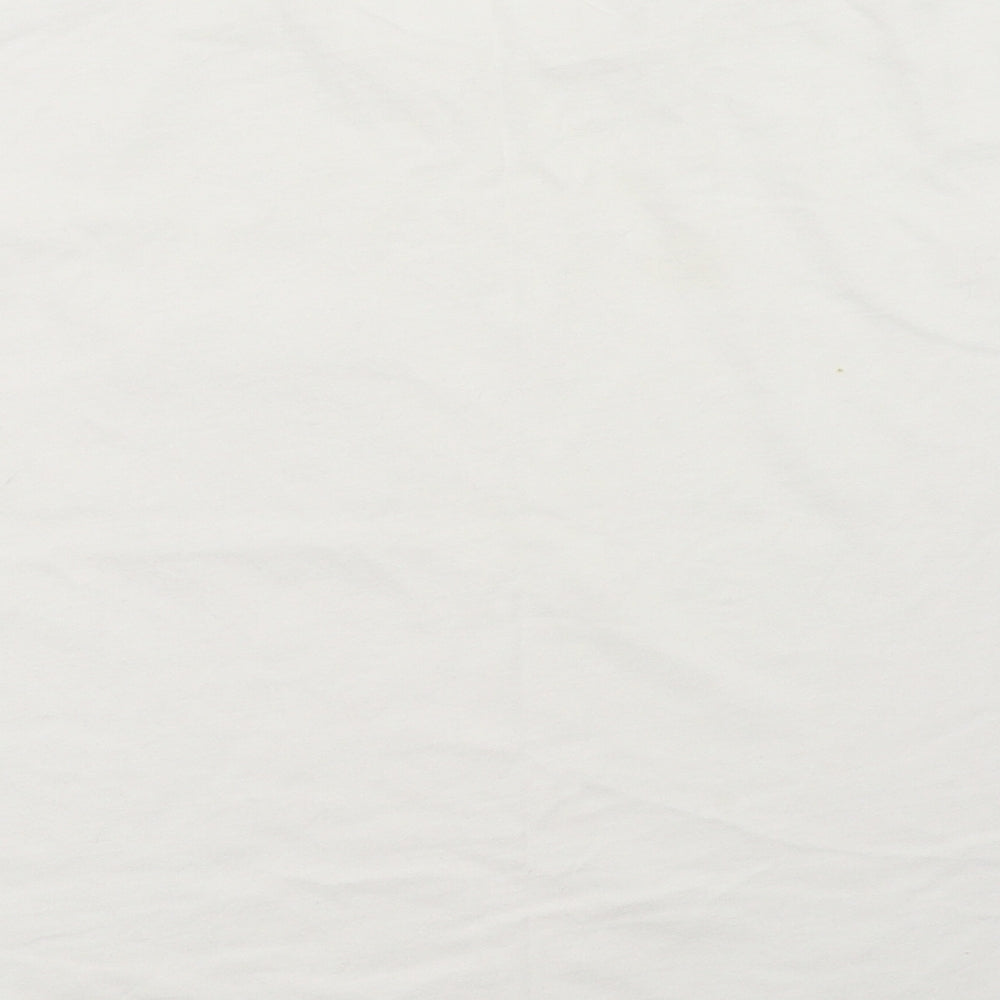 George Womens White   Basic T-Shirt Size 14