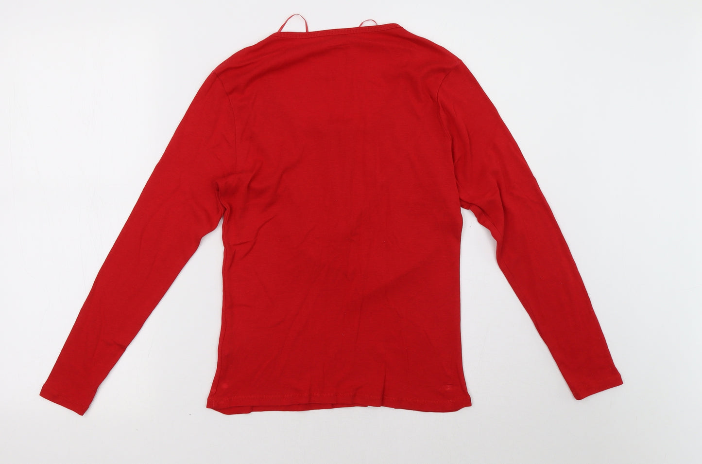 F&F Womens Red    Pyjama Top Size 14