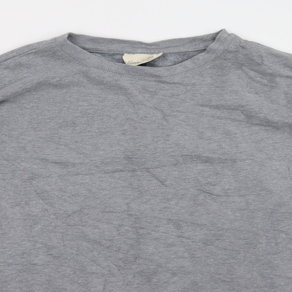 universal thread Mens Grey   Pullover Sweatshirt Size XS