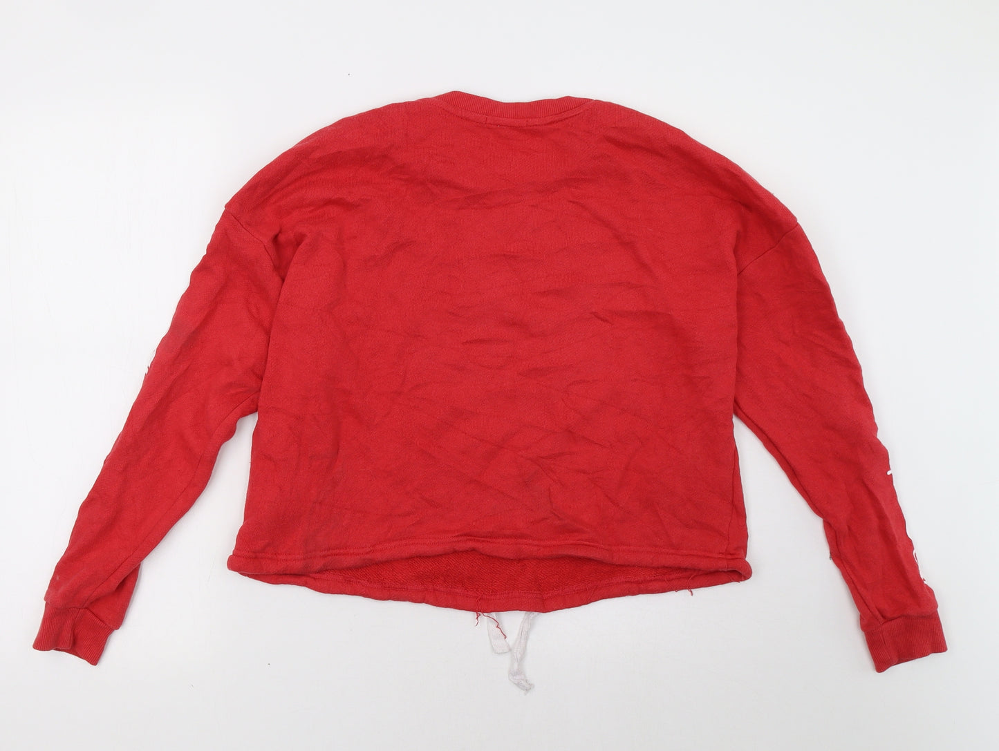 FOREVER 21 Womens Red   Pullover Sweatshirt Size S