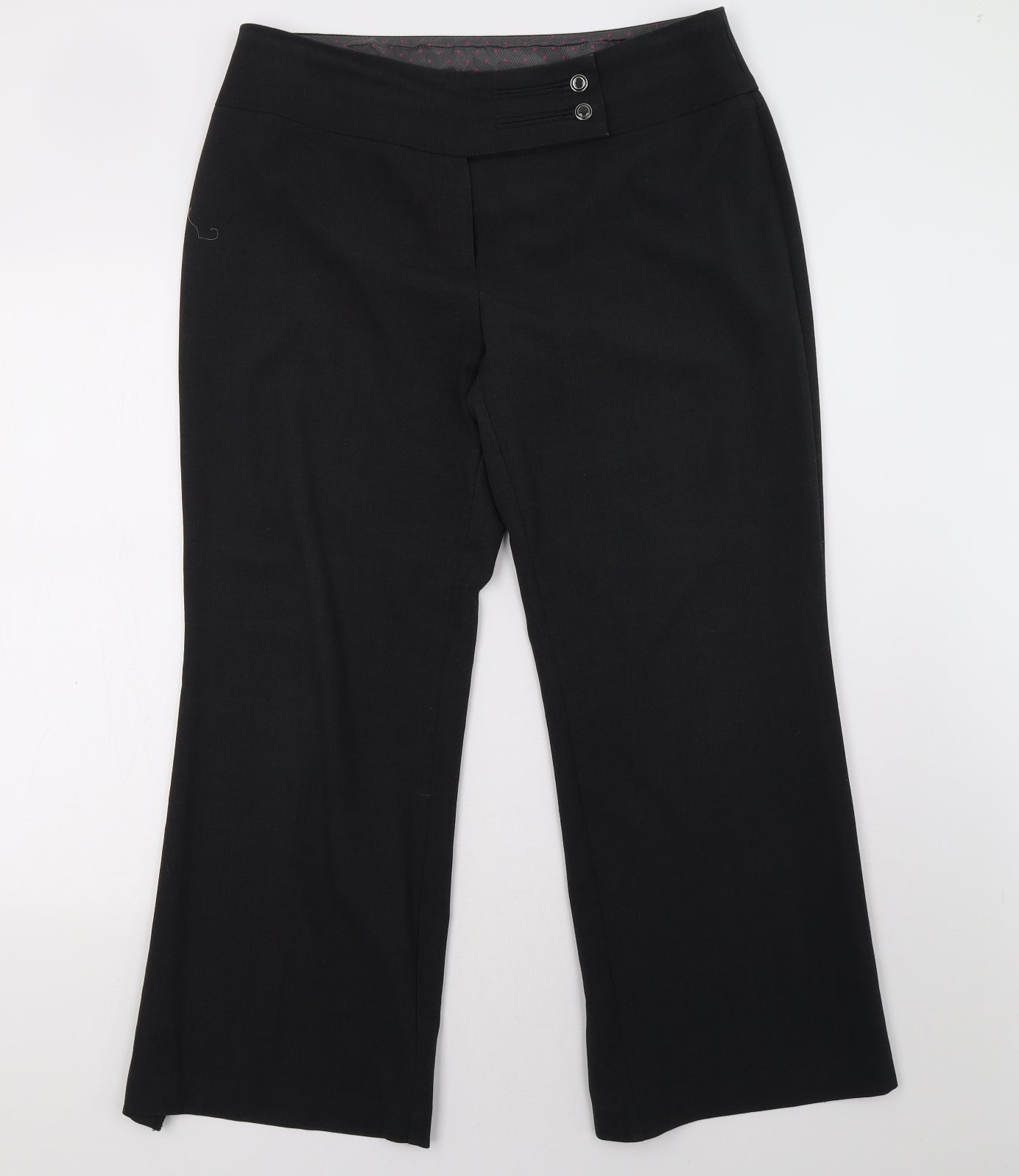 Marks and Spencer Womens Grey   Trousers  Size 14 L29 in