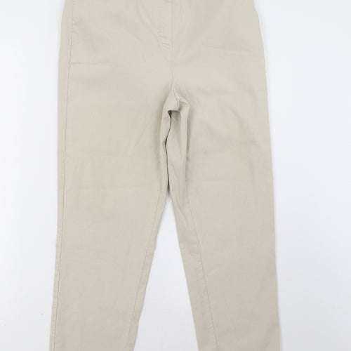 Preworn Womens Beige   Trousers  Size 18 L30 in