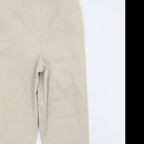 Preworn Womens Beige   Trousers  Size 18 L30 in
