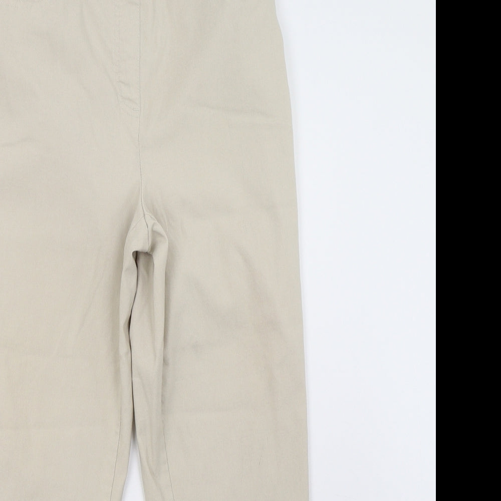 Preworn Womens Beige   Trousers  Size 18 L30 in