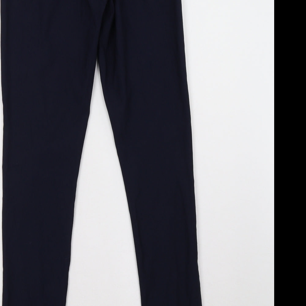 H&M Womens Blue   Trousers  Size 16 L32 in