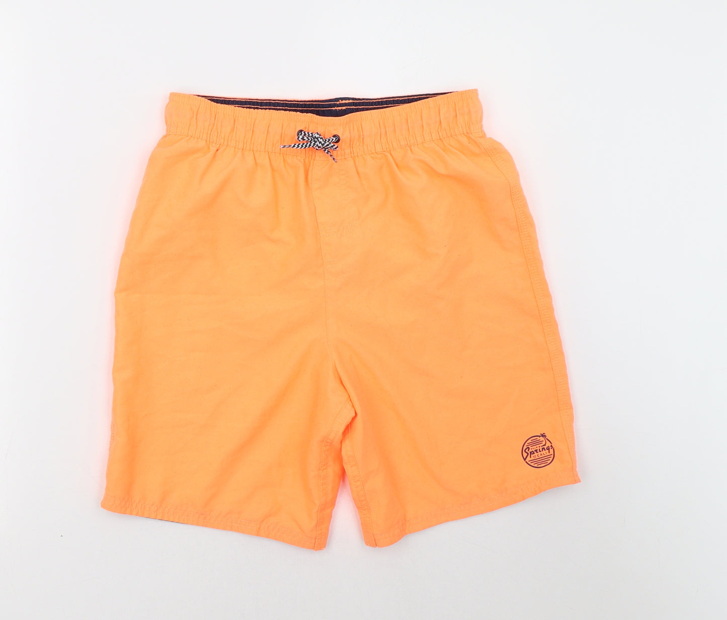 George Boys Orange   Sweat Shorts Size 13-14 Years