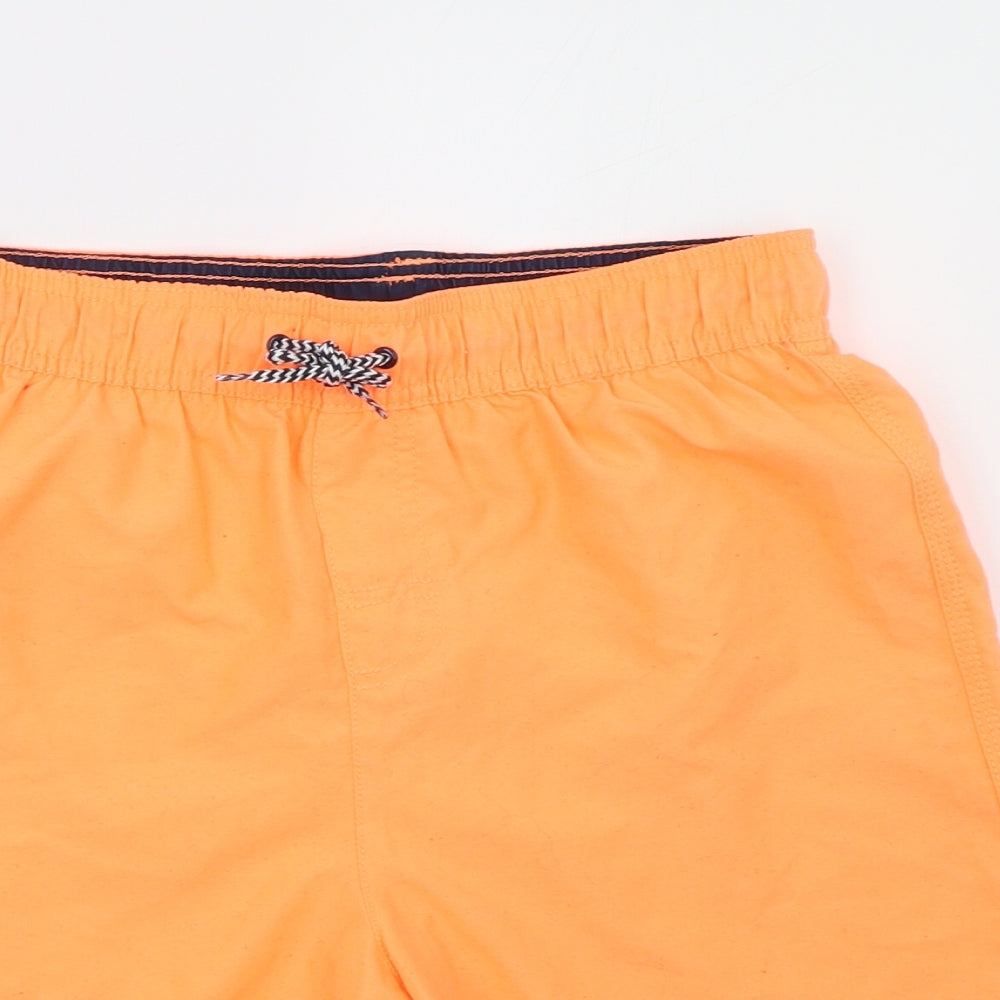 George Boys Orange   Sweat Shorts Size 13-14 Years