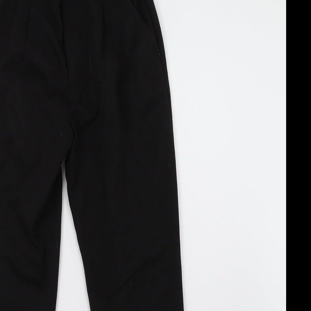 F&F Boys Black    Trousers Size 13 Years