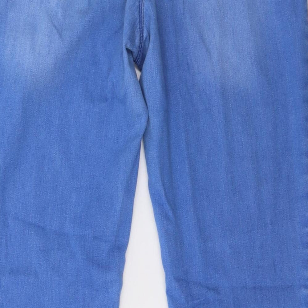 George Womens Blue  Denim Skinny Jeans Size 16 L33 in