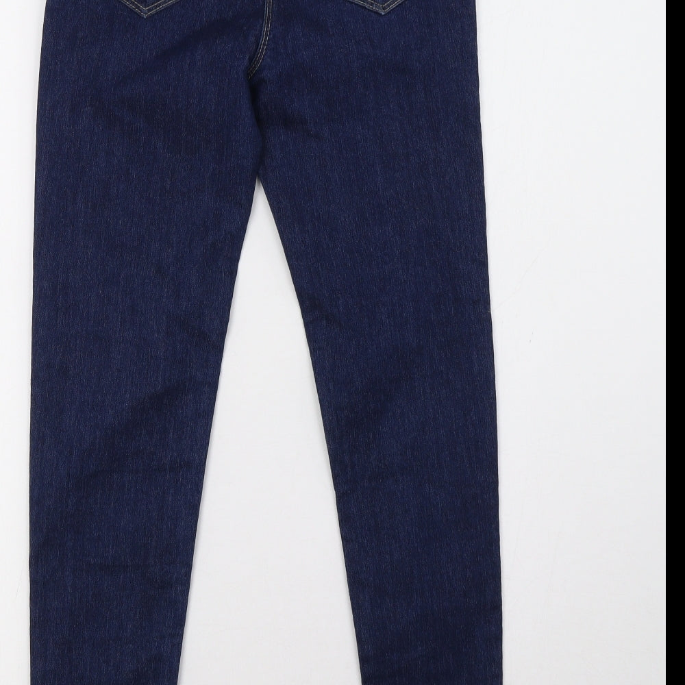Nutmeg Girls Blue  Denim Straight Jeans Size 11-12 Years