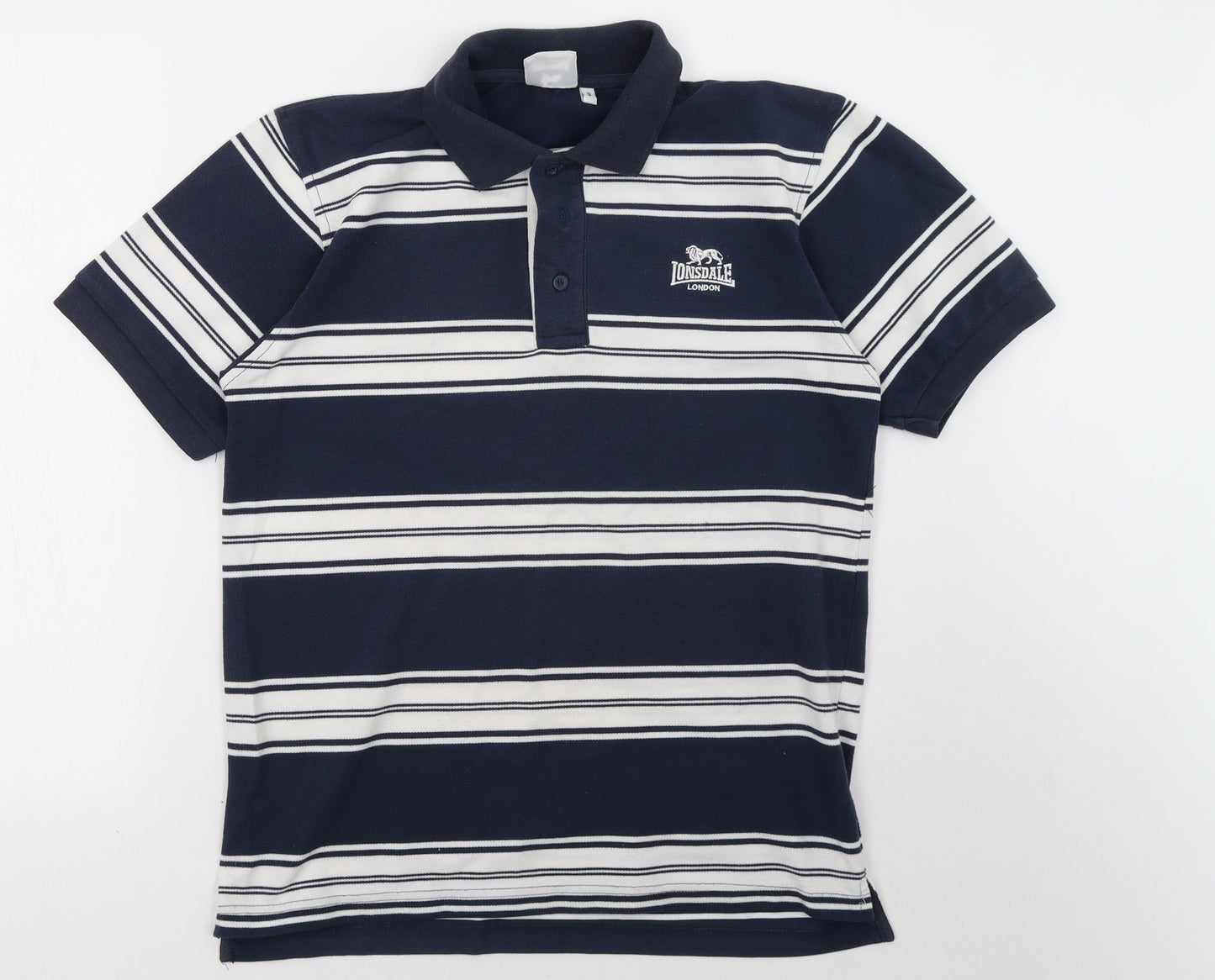 Lonsdale Mens Blue    Polo Size S