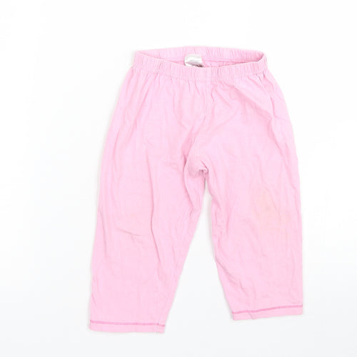 Preworn Girls Pink   Cami Pyjama Pants Size 12-18 Months