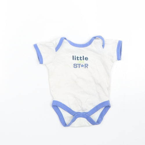 Little loud Baby White   Babygrow One-Piece Size 0-3 Months