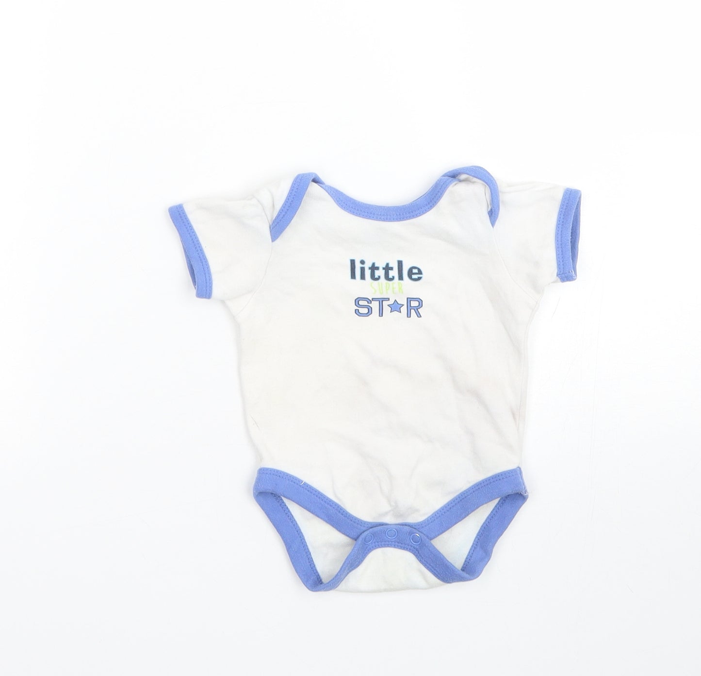 Little loud Baby White   Babygrow One-Piece Size 0-3 Months