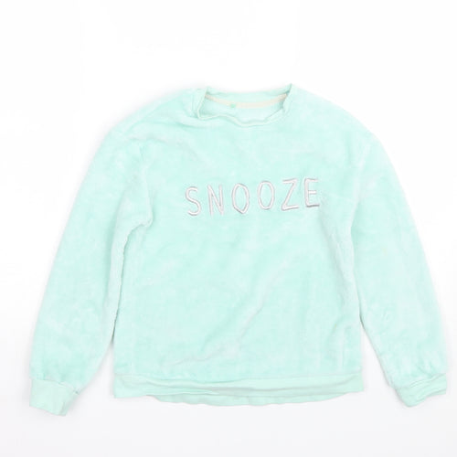 George Girls Green   Top Pyjama Top Size 9-10 Years