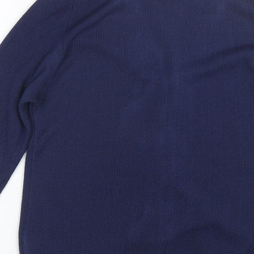 Elegant Body Womens Blue   Cardigan Jumper Size L