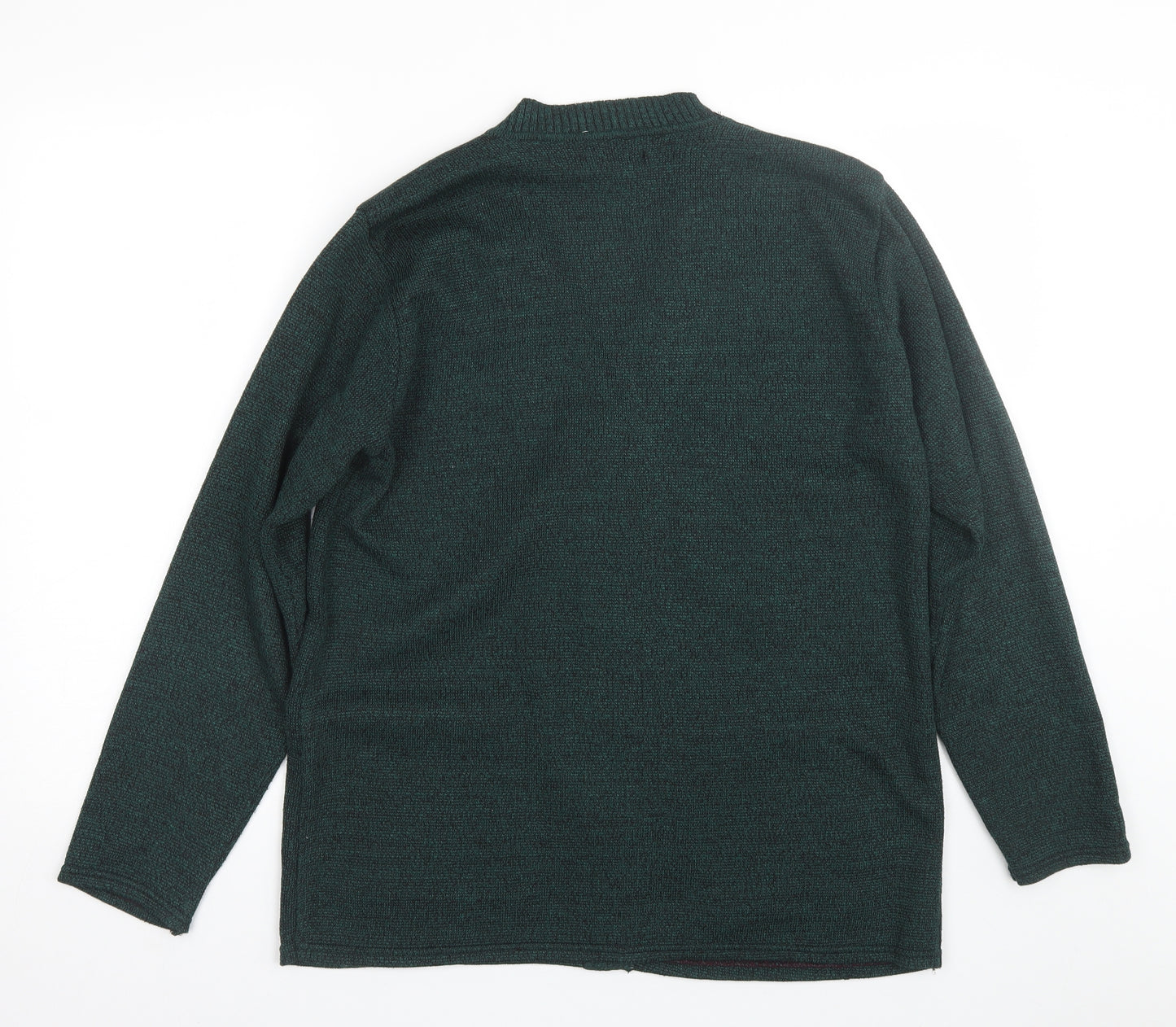Xiaosa Fushi Womens Green Floral  Cardigan Jumper Size XL
