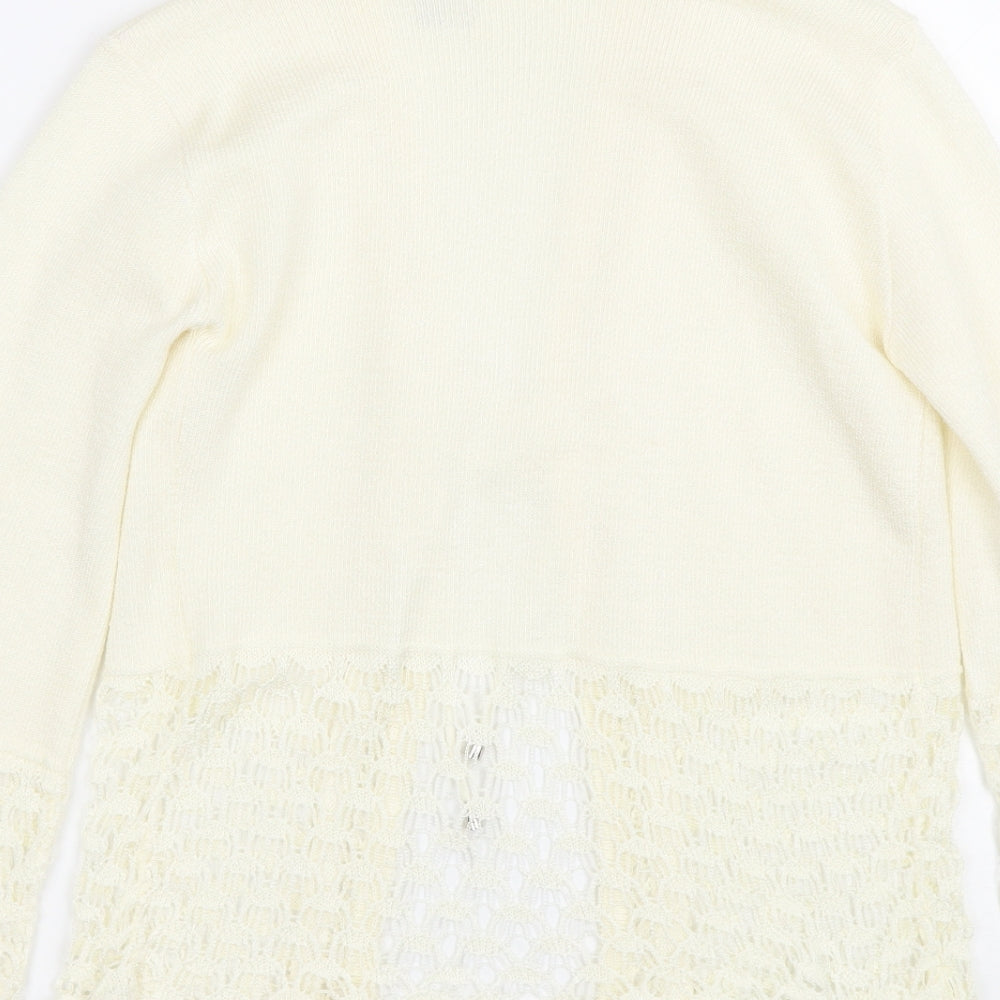 Pulse Womens Beige   Cardigan Jumper Size 10